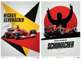 Michael Schumacher - poster Automobilist