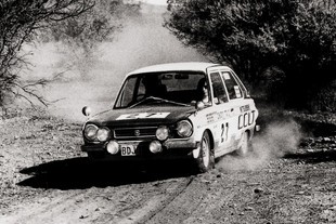 1968 Mitsubishi Colt Racing