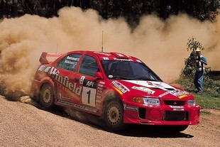 1998Tommi Mäkinen Lancer Evo V Rallye  Austrálie