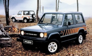 Mitsubishi Pajero 1st Metal Top Cancas Top 1983