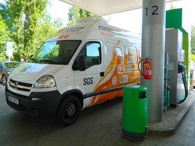 Mobilní laboratoř SGS Czech Republic 