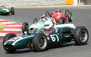Historické monoposty F1 - vpředu Cooper-Climax T53