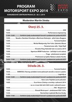 Motorsport Expo 2014 - program