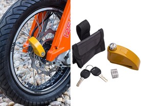TOKOZ - moto zámek s alarmem na kotoučovou brzdu