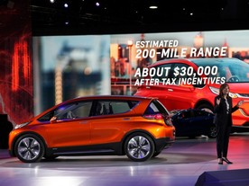Mary Barraová představuje Chevrolet Bolt