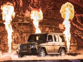 NAIAS2018 Press Preview: Mercedes-Benz G Class on fire
