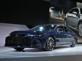 NAIAS 2018 Press Preview 2 Toyota Avalon 2019