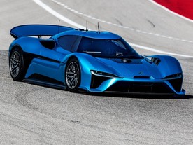 Nio EP9 na okruhu COTA