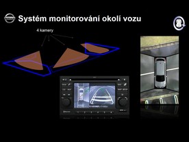 Nissan Qashqai - systém monitorování