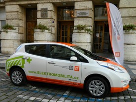 Nissan Leaf od ČEZu pro MPSV