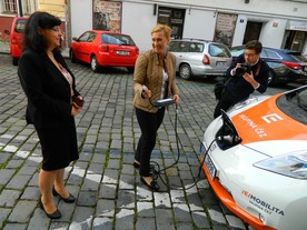 Nissan Leaf od ČEZu pro MPSV