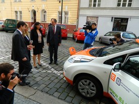 Nissan Leaf od ČEZu pro MPSV