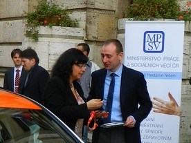 Nissan Leaf od ČEZu pro MPSV