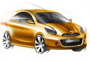 Nissan Micra - skica nové generace