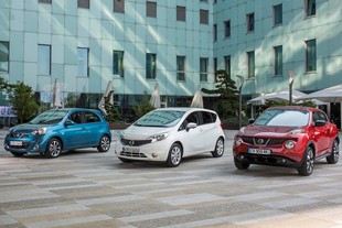 Nissan Micra, Note, Juke