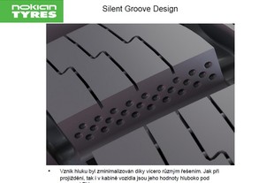 Nokian WR3 Silent Groove Design