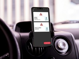 Aplikace O2 C-Roads kolona