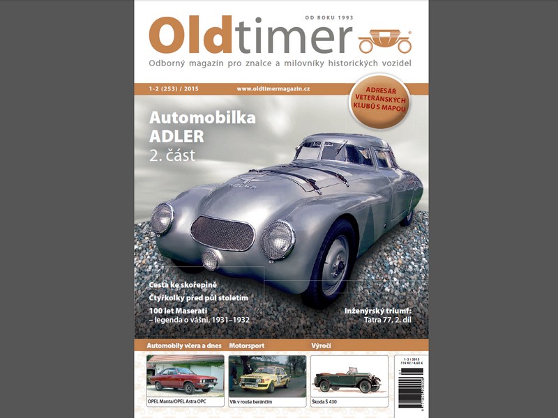 Oldtimer číslo 1-2 2015