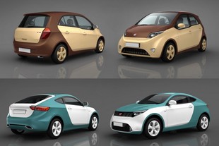 ë-mobil Microvan a Cross-Coupé