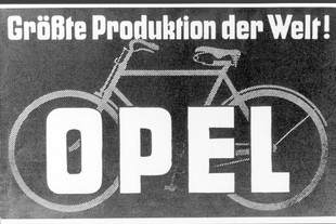 Opel vyráběl jízdní kola v letech 1886-1937