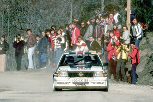 W. Röhrl a Ch. Geisdörfer zvítězili v MS v rallye v roce 1982 