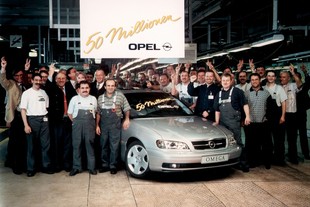 50. miliontý Opel, 2.12.1999