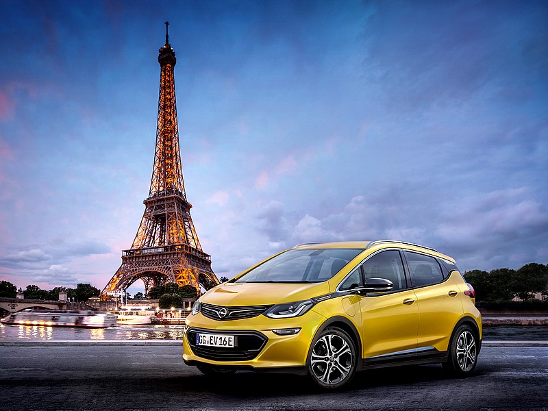 Opel Ampera-e se představí v Paříži