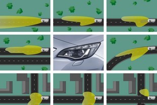 Opel Astra a funkce světlometů AFL+