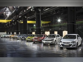 Deset generací kompaktních modelů automobilky Opel
