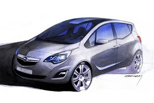 Opel Meriva se představí v Ženevě 2010