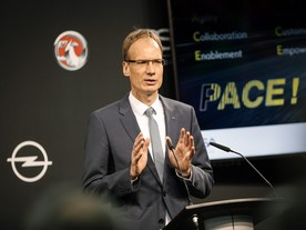 Generální ředitel společnosti Opel Automobile Michael Lohscheller 