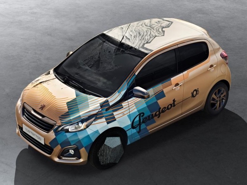 Peugeot 108 Tattoo Concept 