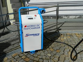 Mobilní rychlonabíjecí stanice Schrack