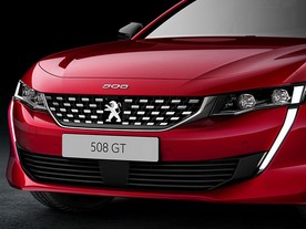 Peugeot 508 GT - stávající logo
