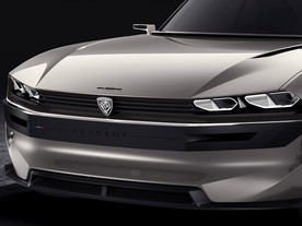 Peugeot e-Legend 2018 - nové logo