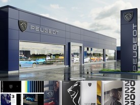Peugeot New identity - showroom