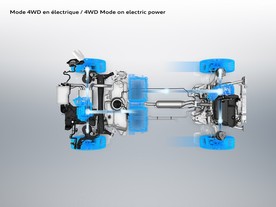 Peugeot PHEV HY4 - čistě elektrický pohon všech kol