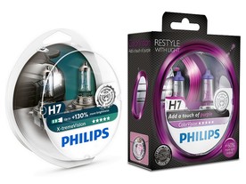 Philips H7 X-treme Vision a H7 Color Vision