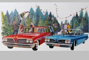 1961 Pontiac Safari a Pontiac Tempest
