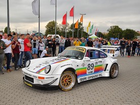 Prague Car Festival 2017 - Porsche v úpravě RWB