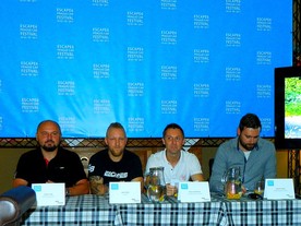 Mertin Hák (BSR ČR), Jakub Nágl (Escape6), Martin Apeltauer (MSP) a Lukáš Nachtigal (PCF)