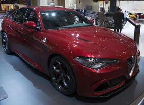 Prague Car Festival Alfa Romeo Giulia