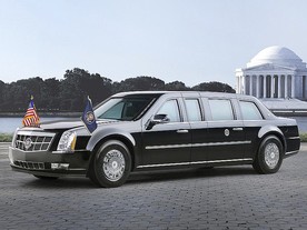 Stávající generace prezidentské limuzíny Cadillac z roku 2009
