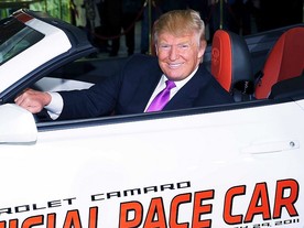 Donald Trump a 2011 Chevrolet Camaro Indy 500 Pace Car 