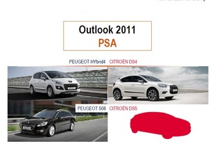 PSA - plány na rok 2011
