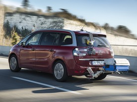 Citroën  Grand Picasso při testu 