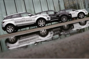 Vozy Range Rover Evoque pro test systému MagneRide