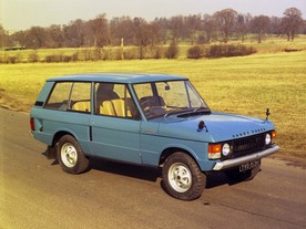 1970 Range Rover - Launch na Cornwallu