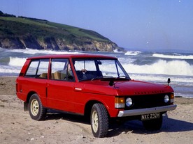 1970 Range Rover - Launch na Cornwallu