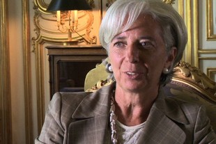 ministryně ekonomiky a financí Christine Lagardeová